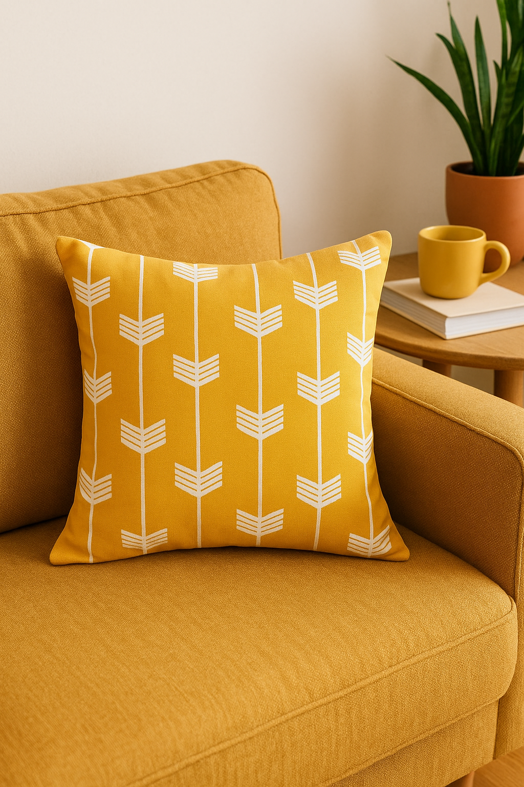 Structured Oxford Throw Pillow Cover for Garden Furniture - view 2