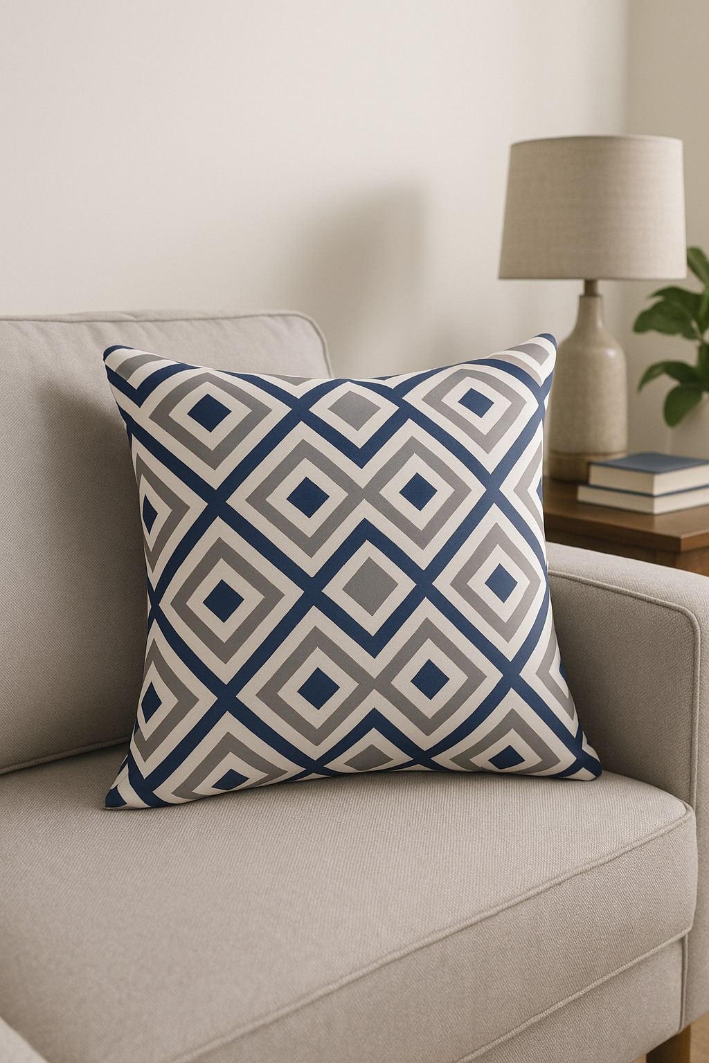 Waterproof Printed Oxford Outdoor Pillow Cover, Design 1 - view 2