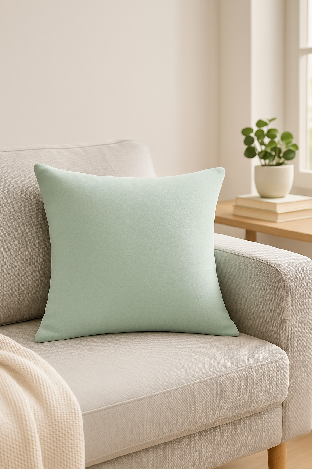 Perfect waterproof throw pillow cover for outdoor garden and balcony - view 2
