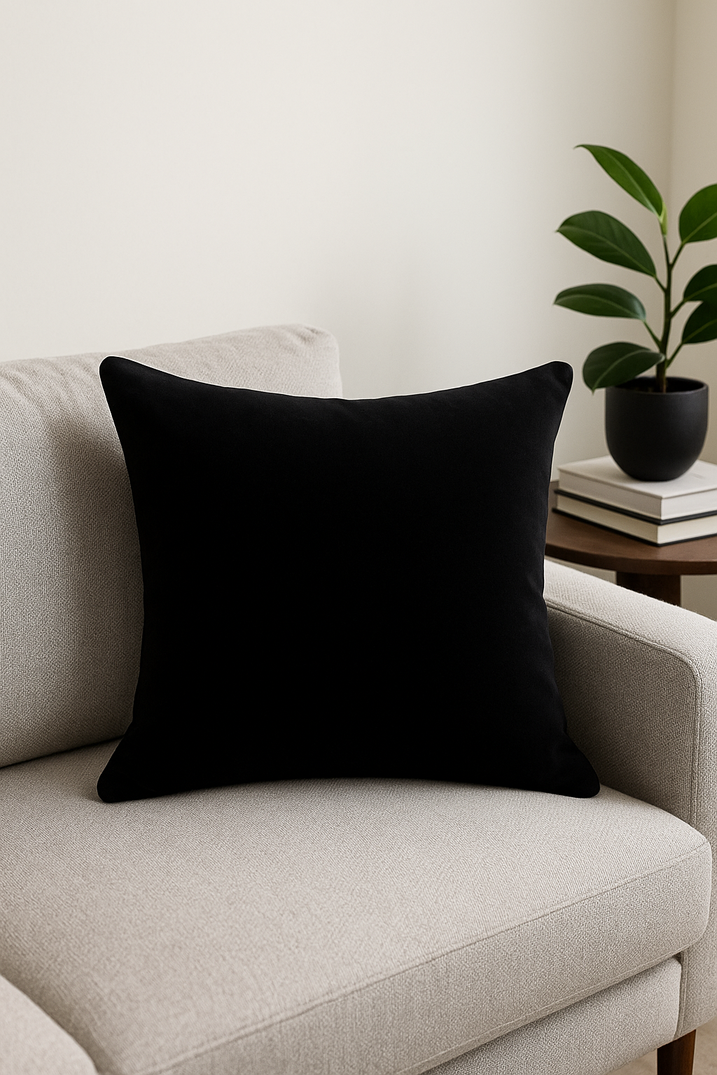 Woven Polyester Waterproof Throw Pillow Cover for Patio - view 2