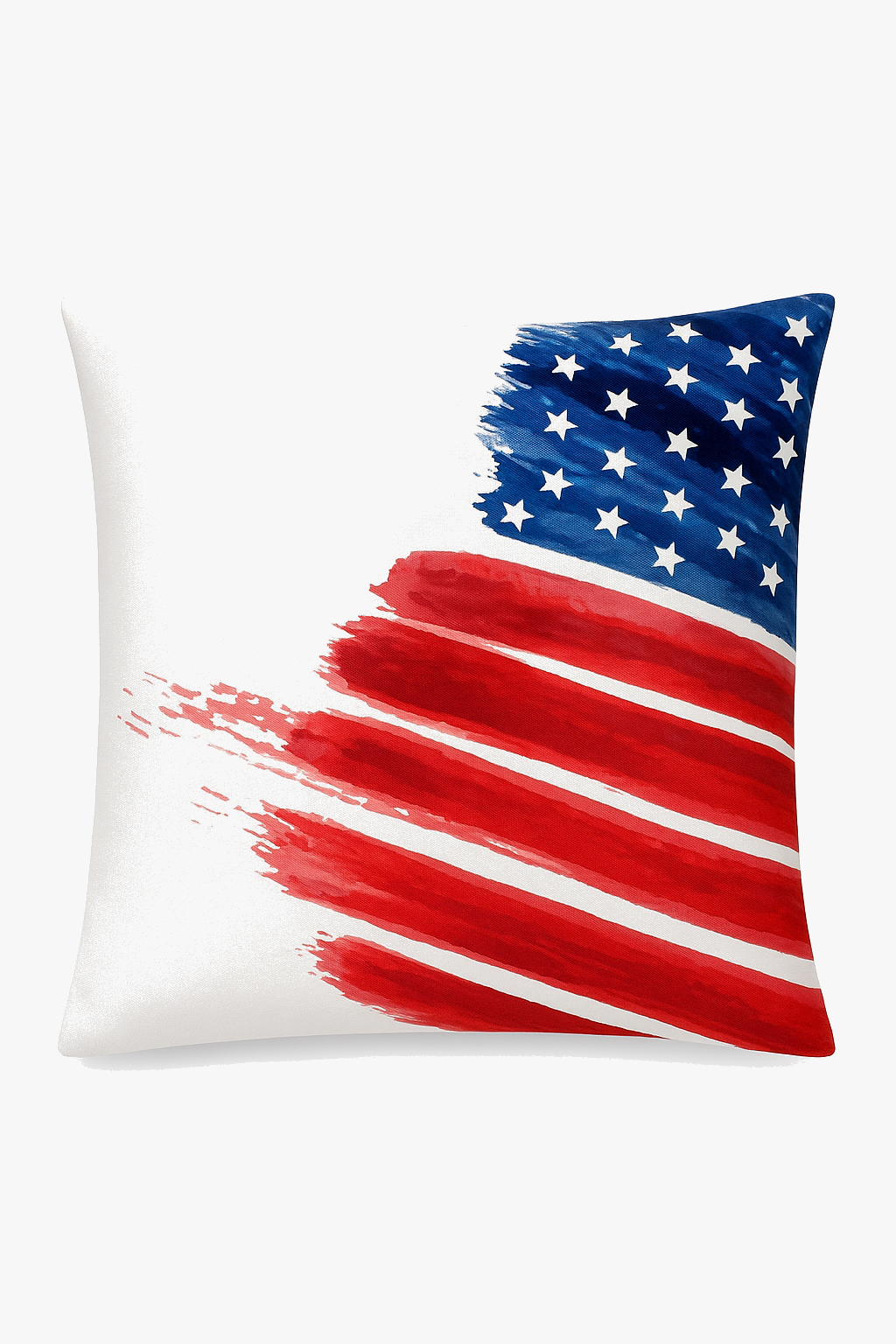 Throw pillow cover printed love usa decorative for 4 July