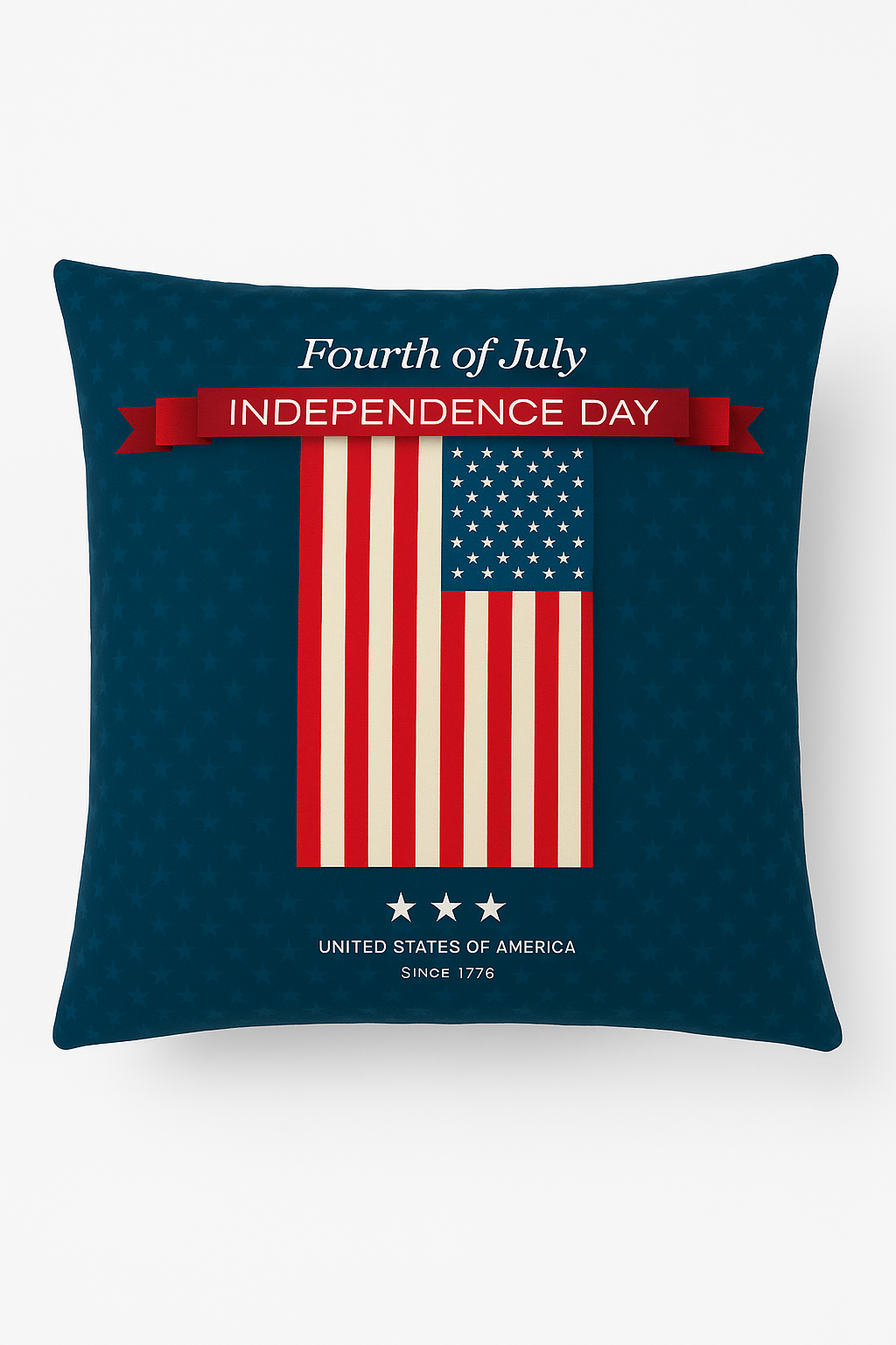 Throw pillow cover printed love usa decoration for Independence Day