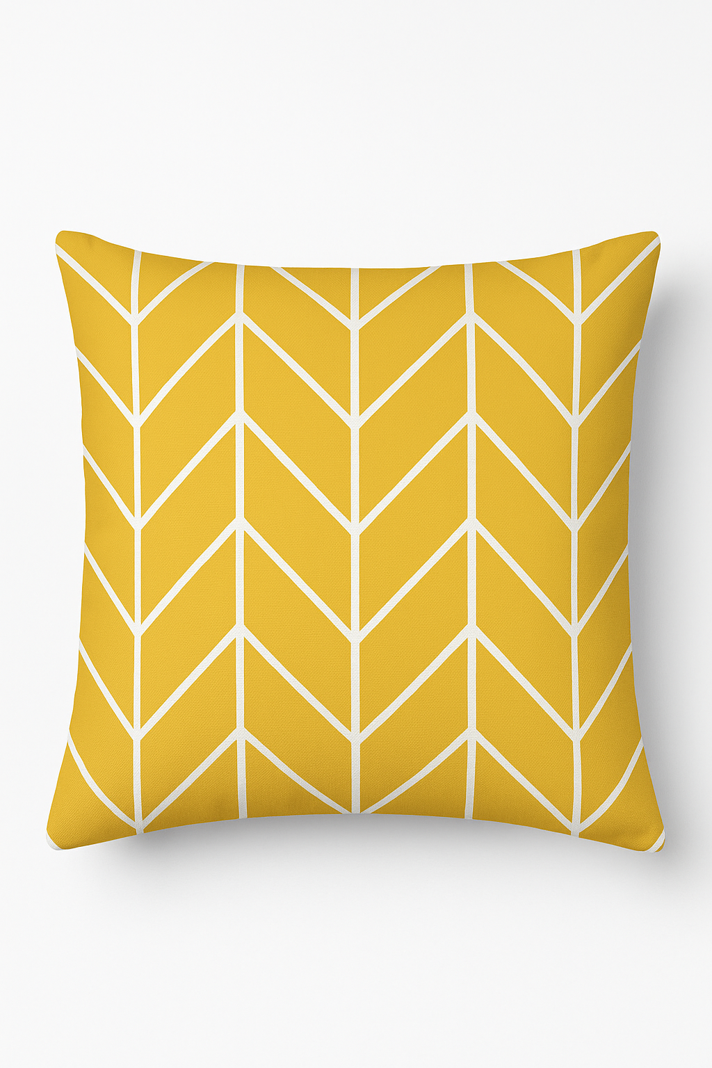 Yellow Sunflower Throw Pillow Cover, 45x45 cm, Nordic-Inspired Style