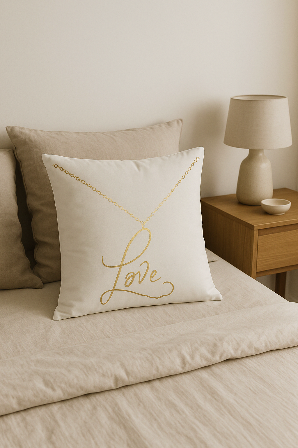 Refined Vegetal Geometric Throw Pillow Cover for Sofa - view 2
