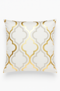 Leaf Modern Geometric Sheet Pattern Throw Pillow Cover