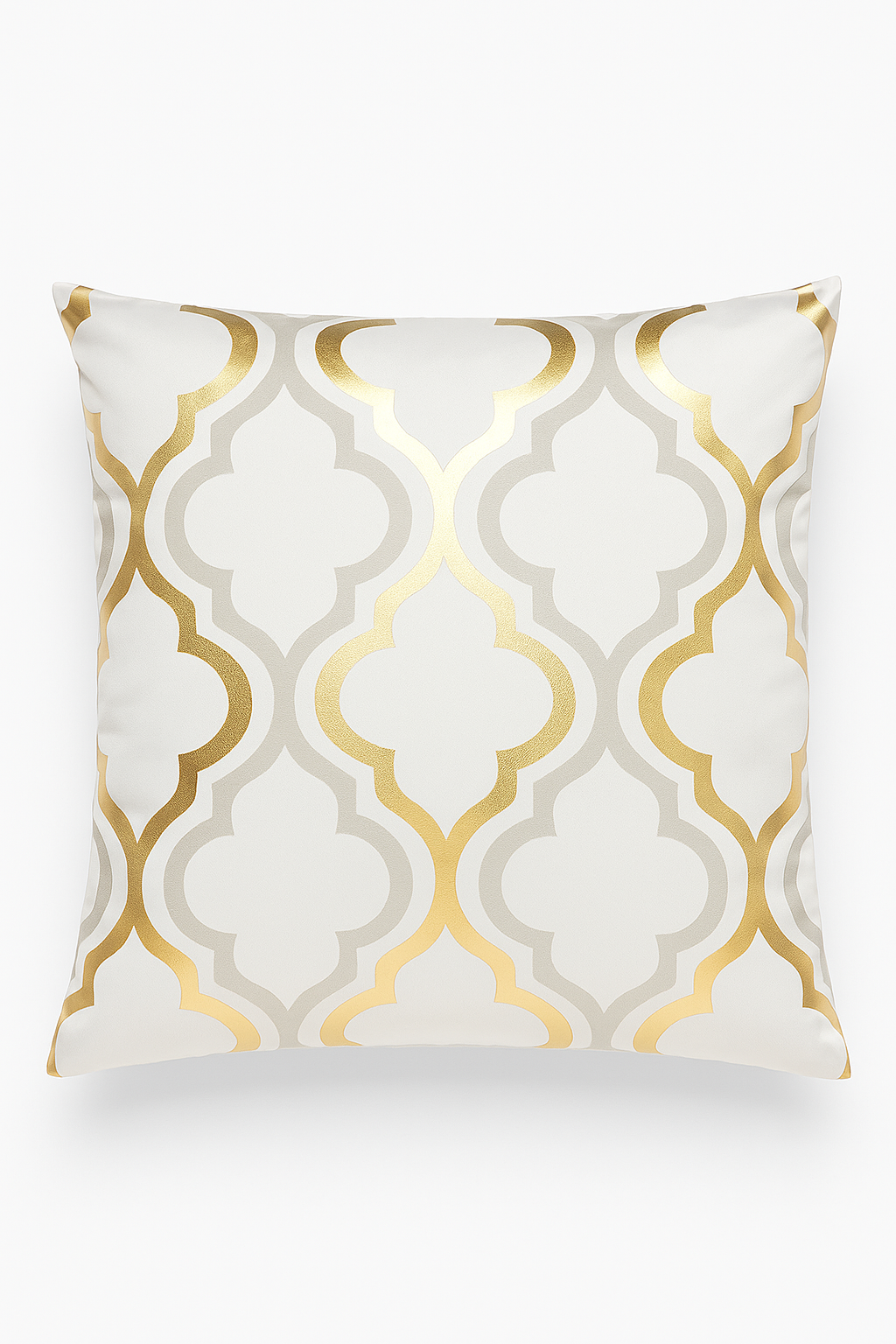Leaf Modern Geometric Sheet Pattern Throw Pillow Cover