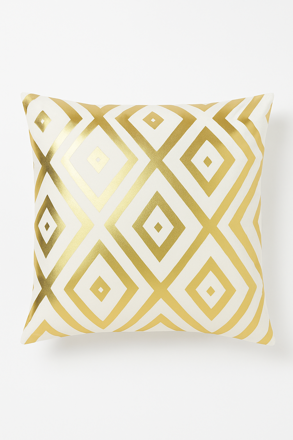 Minimalist Modern Geometric Green Leaves Pillow Cover