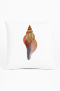 Throw pillow cover shell pattern for marine decoration