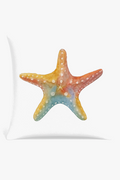 Conch Seashell Print Throw Pillow Cover, Design 1