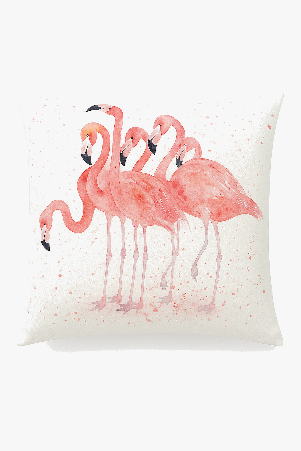 Pink Flamingo Throw Pillow Cover for Chic Escape Style