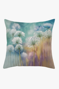 Refined Ginkgo Floral Throw Pillow Cover, Design 2
