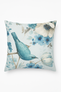Expressive Ginkgo Floral Throw Pillow Cover