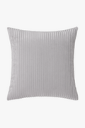 Ribbed Velvet Striped Throw Pillow Cover, Soft Comfort