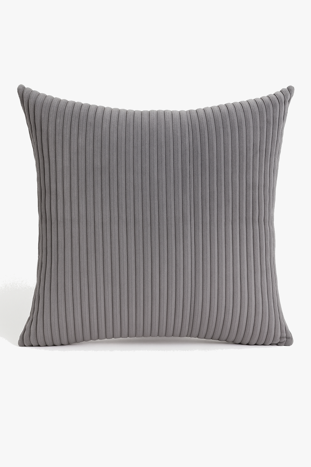 Stretch throw pillow cover ribbed velvet custom large size 65x65 70x70