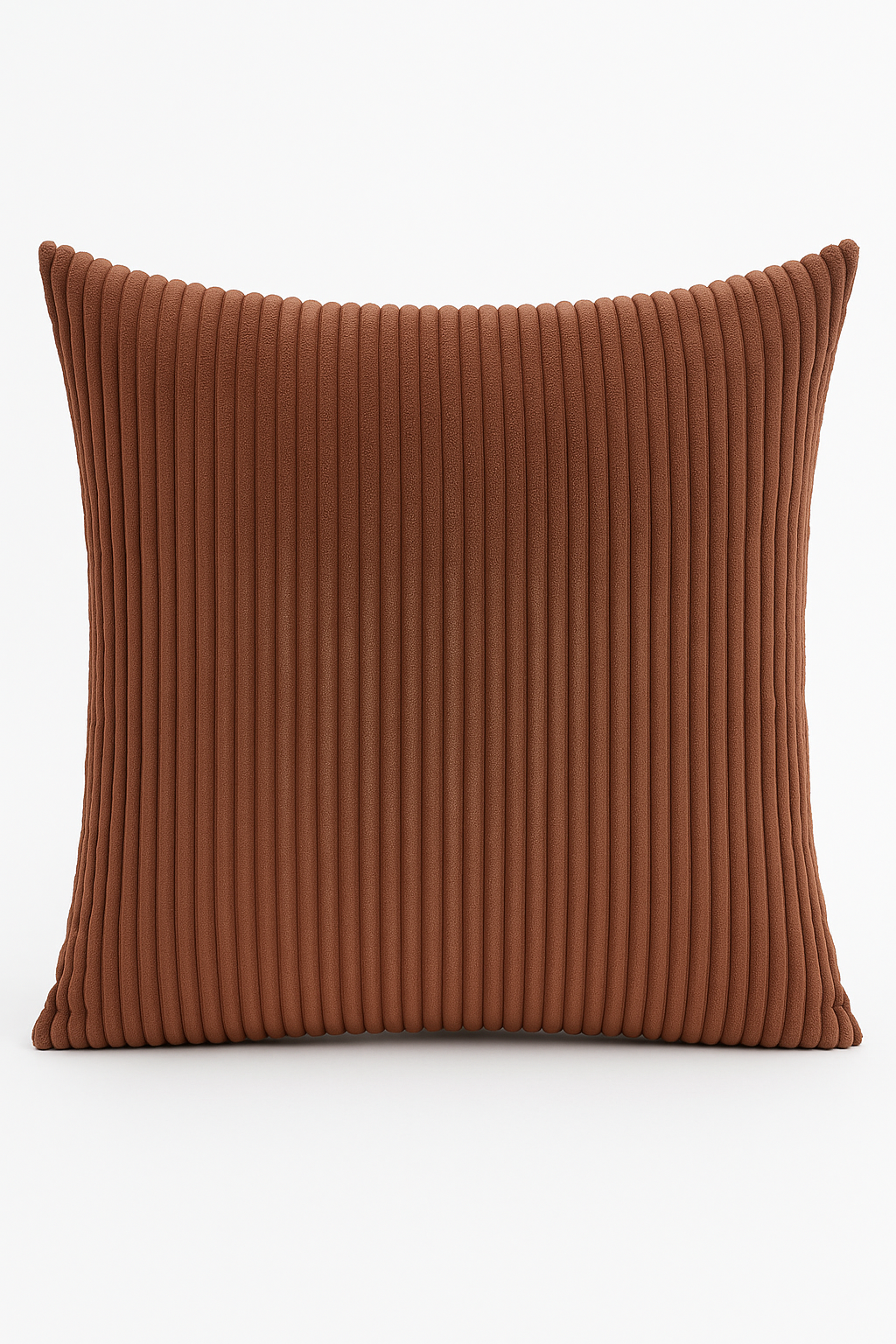 Romantic Oversized Striped Ribbed Velvet Throw Pillow Cover