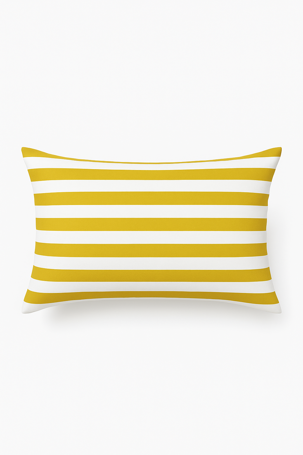 Rectangular Throw Pillow Cover with Nordic Stripe Shapes, 30x50 cm