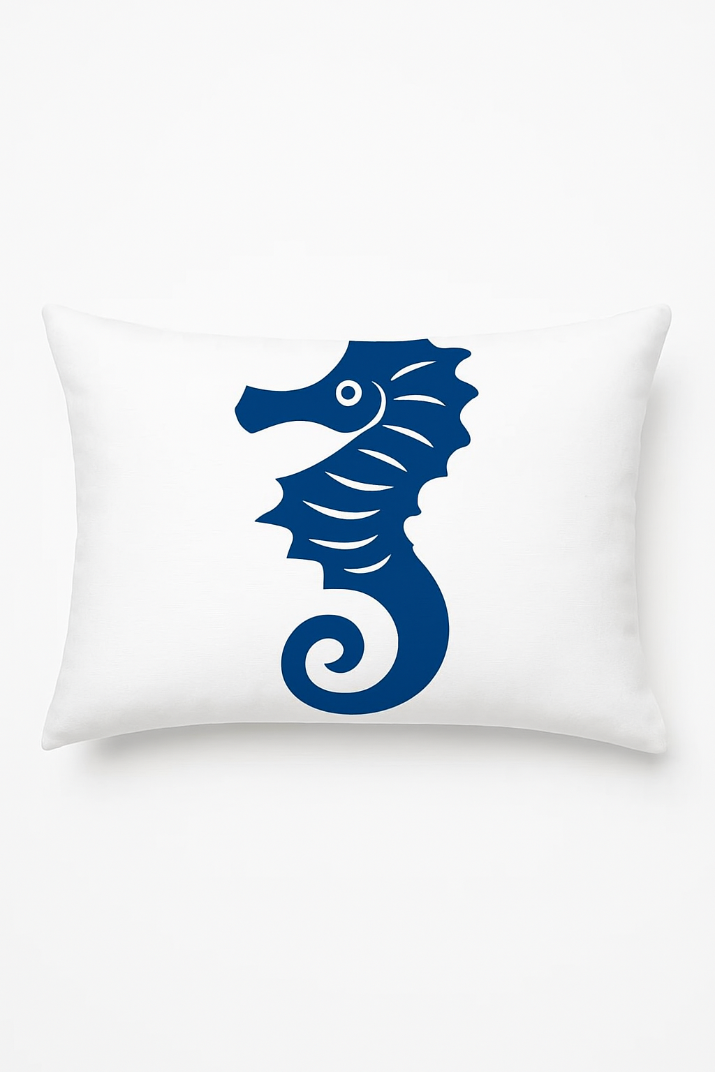 Ocean-Inspired Blue Marine Animal Pillow Cover, 30 X 50 cm