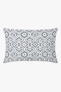 Rectangular Grey Geometric Patchwork Cushion Cover, Style Four