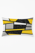 Energizing Yellow and Red Throw Pillow Cover 30x50cm