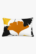 Rectangular throw pillow cover with geometrical color pattern 30 x 50 cm