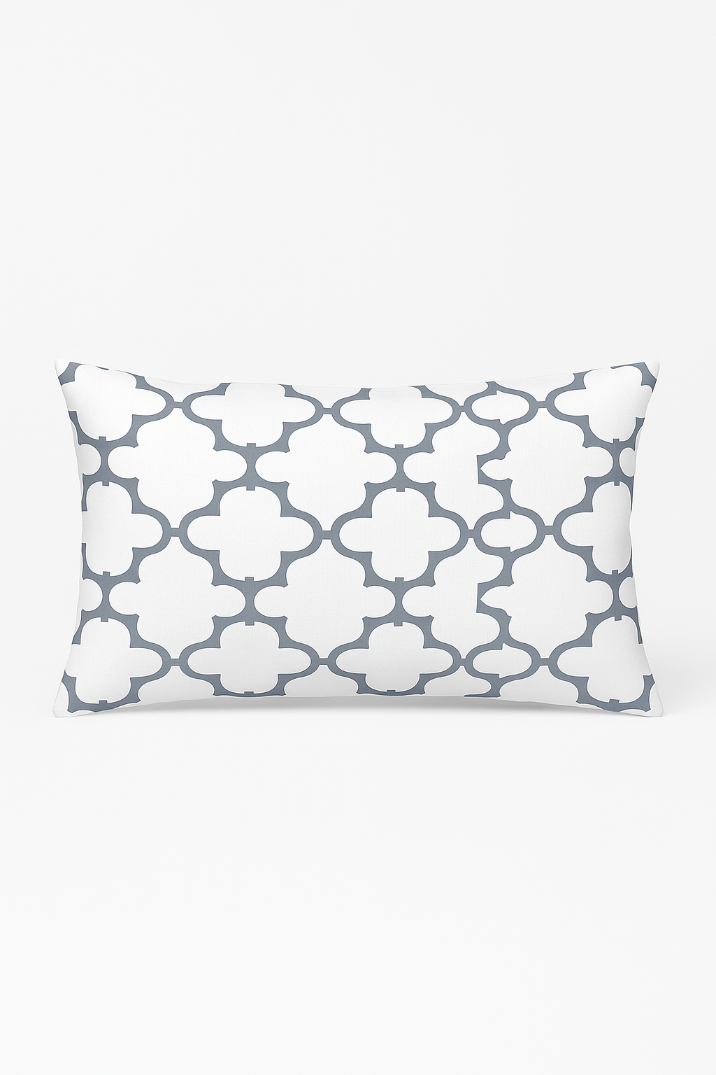 Tonal Grey Geometric Patchwork Throw Pillow Cover