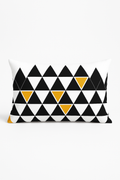 Nordic Striped Geometric Throw Pillow Cover, 30 X 50 cm