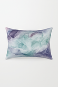 Chinese style rectangular throw pillow cover watercolor stripes 30x50 cm