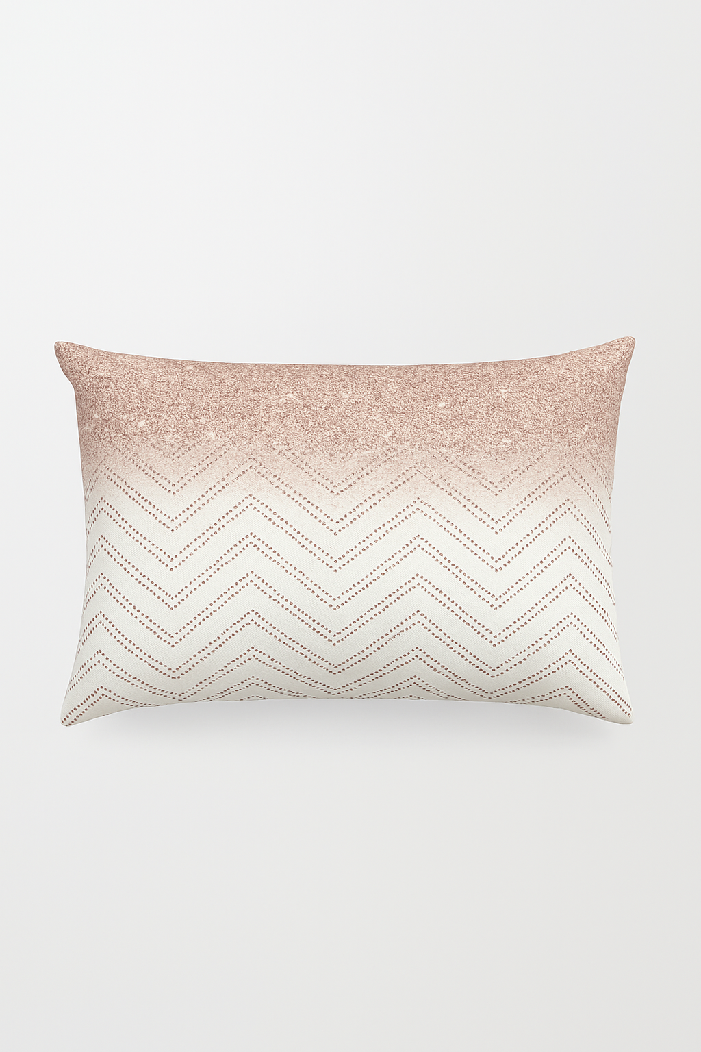 Pink Geometric Throw Pillow Cover with a Contemporary Note