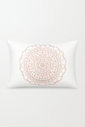 Pink Geometric Throw Pillow Cover for an Elegant Design Accent