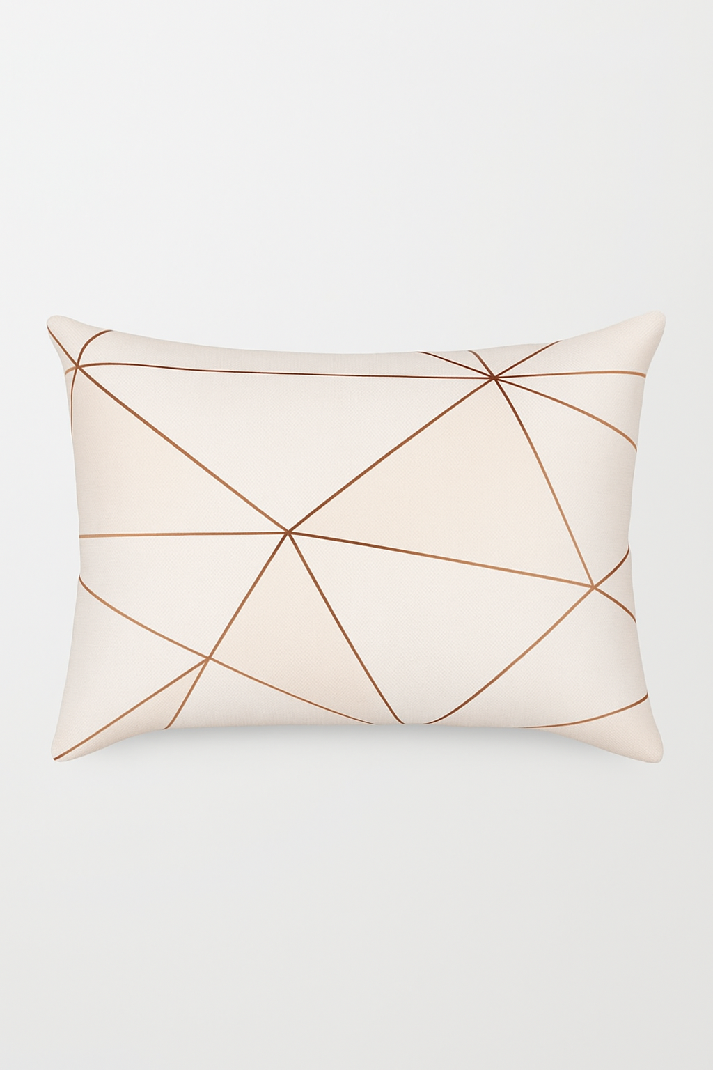 Pink Geometric Throw Pillow Cover, Soft and Graphic
