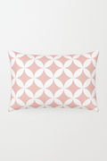 Pink Geometric Throw Pillow Cover for a Modern Accent