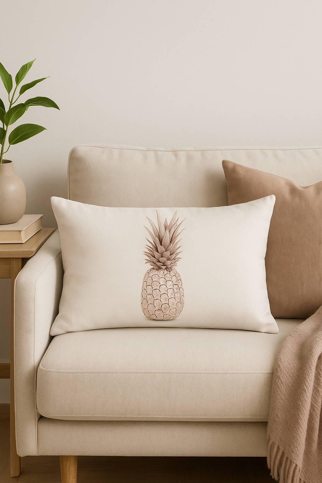 Chic Pink Geometric Throw Pillow Cover for Modern Homes - view 2