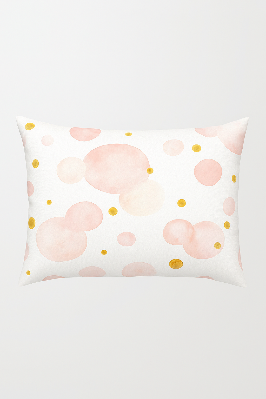 Pink throw pillow cover geometric pattern trendy interior decoration
