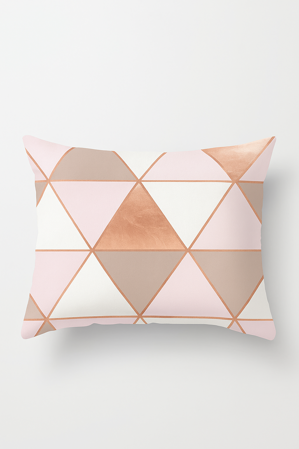 Pink Geometric Throw Pillow Cover for an Easy-to-Style Room
