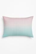 Pink Geometric Throw Pillow Cover, Contemporary and Refined
