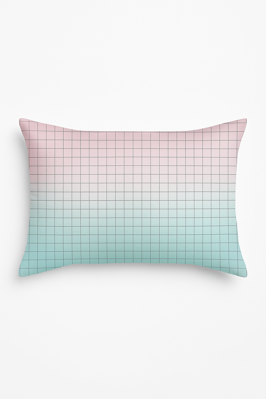 Pink Geometric Throw Pillow Cover, Contemporary and Refined