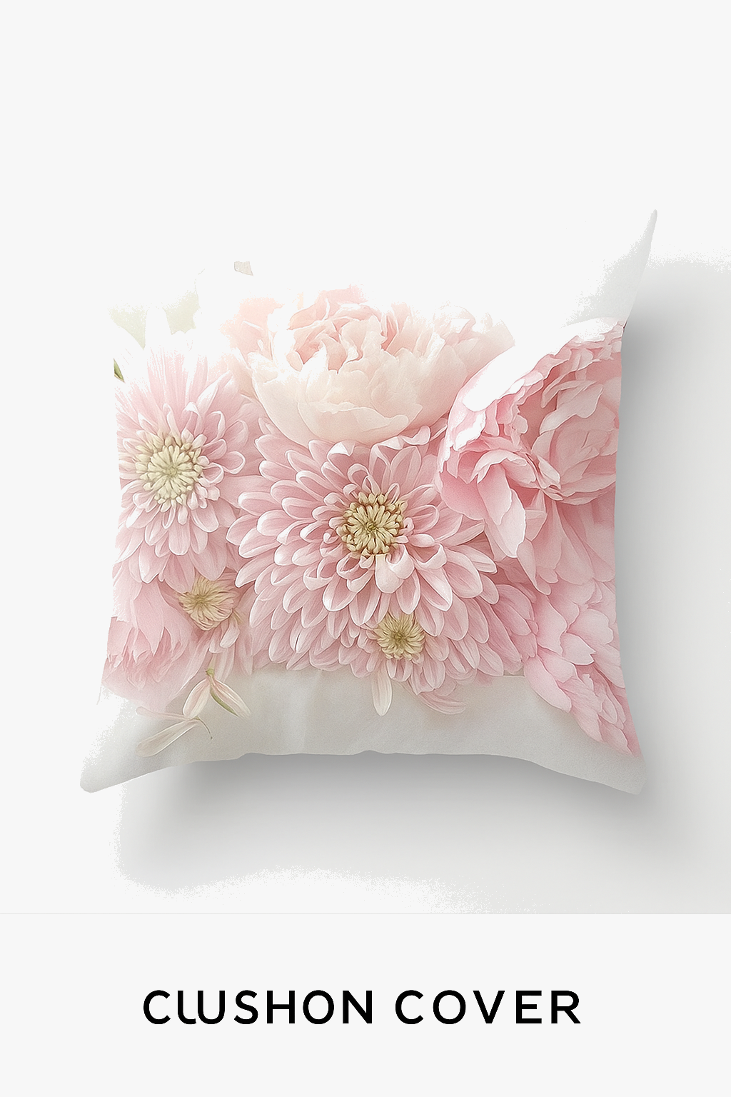 Pink Nordic Throw Pillow Cover for Minimalist Interiors