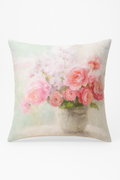 Pink Nordic-Style Throw Pillow Cover for Elegant Decor, Style Two