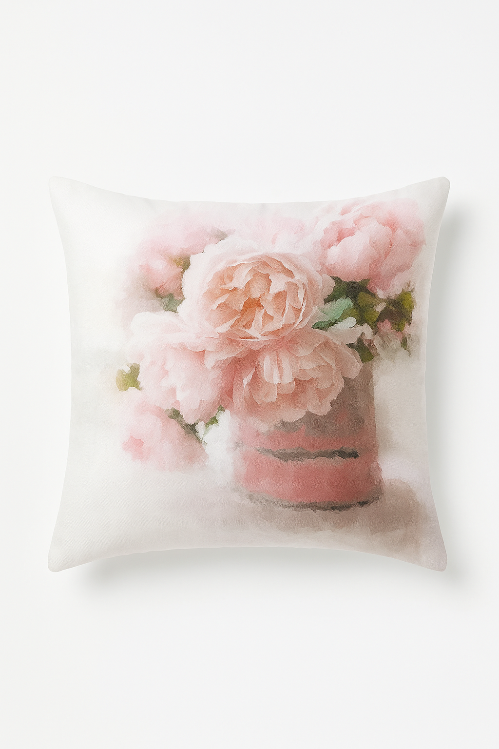 Nordic style pink throw pillow cover for wedding and sofa