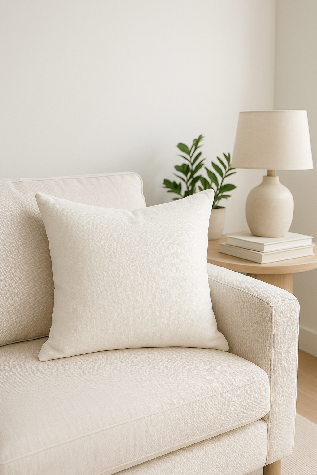 Custom throw pillow cover in soft velvet available in several sizes - view 2