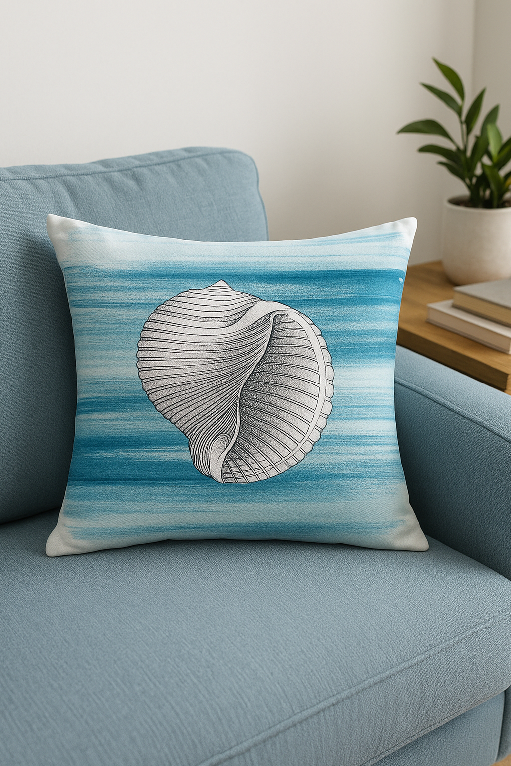 Throw pillow cover marine turtle original decoration for sofa - view 2