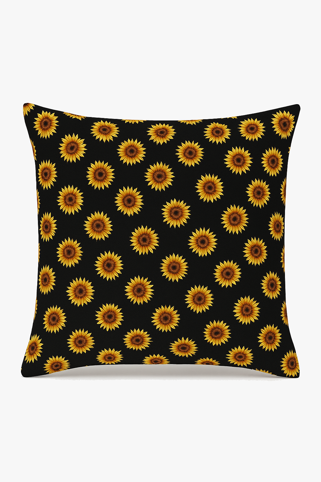 Sunflower throw pillow cover for summer sofa