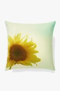 Sunflower Throw Pillow Cover for a Summer Breeze