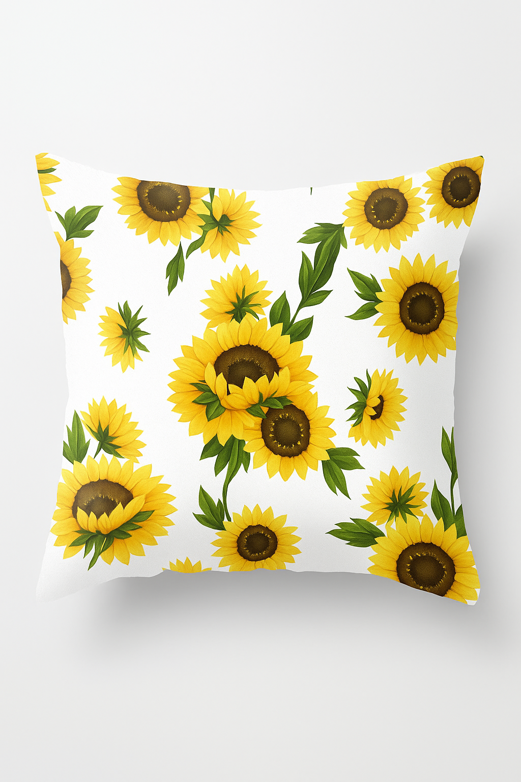 Sunflower Throw Pillow Cover for Everyday Summer Styling