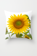 Decorative Sunflower Throw Pillow Cover for Summer, Style One