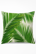 Tropical decorative throw pillow cover for elegant sofa