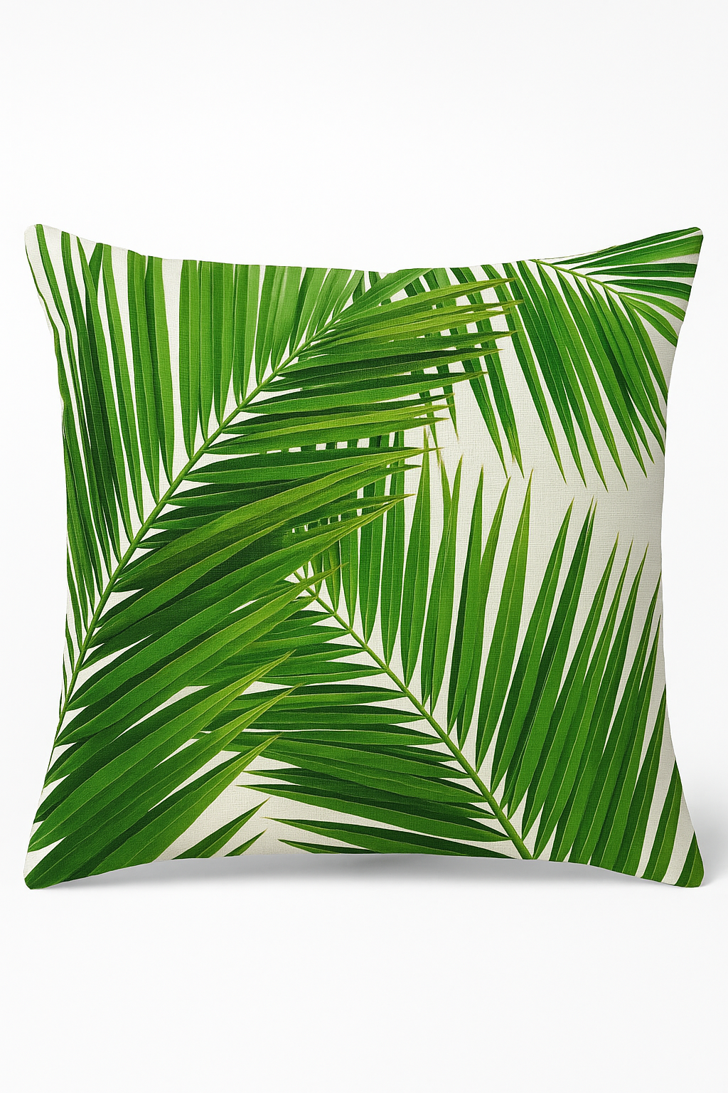 Tropical decorative throw pillow cover for elegant sofa
