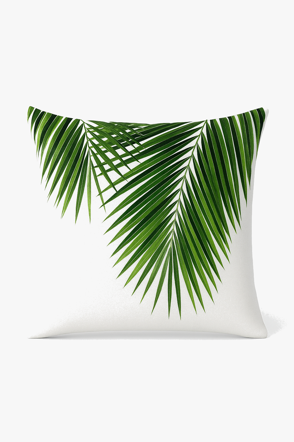 Tropical throw pillow cover for elegant sofa decor