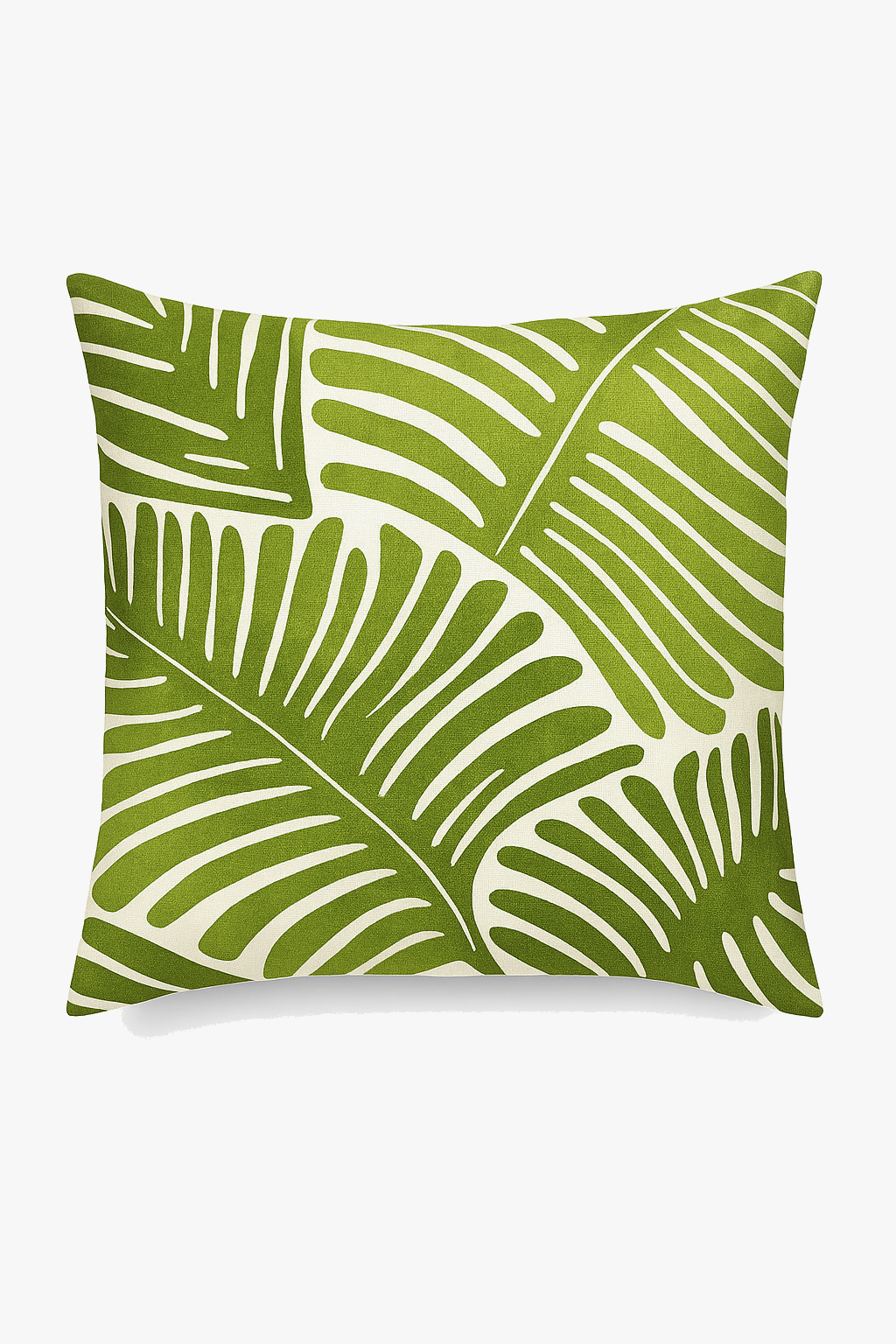 Tropical Throw Pillow Cover for a Fresh Sophisticated Living Room