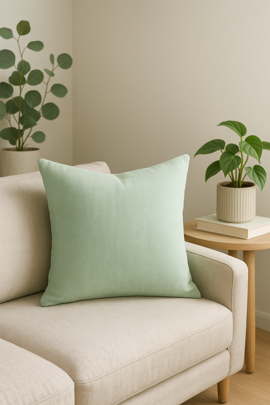 Soft polyester throw pillow cover 25 colors 30x45 35x50 40x60 - view 2